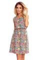 732296-1 VICTORIA Trapezowa sukienka w kolorowy wzór-10