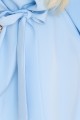 8280287-43 SOFIA Sukienka typu motyl z wiązaniem w pasie - jasny błękit-5
