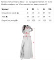 299-21 CHIARA wieczorowa maxi długa suknia na ramiączkach - brokatowa fuksja-14 8356 