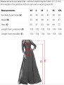 643-9 Elegancka wieczorowa suknia maxi z rozcięciem i różami - bordowa-12 8429 