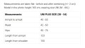 654-7 Długa połyskująca sukienka plus size z dekoltem i transparentnym rękawkiem - granatowa-14 8439 
