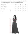 641-5 VIVIENNE gorsetowa rozkloszowana sukienka midi z paskiem - czarna-13 8461 