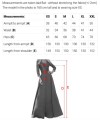 694-3 MIRELLA Elegancka rozkloszowana sukienka maxi z cekinowymi rękawami - bordowa-13 8468 