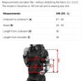 691-5 Rozpinana bluza damska z kapturem i ozdobnym zamkiem - karmel-10 8487 
