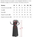 700-1 Rozkloszowana sukienka midi z kopertowym dekoltem i transparentnymi rękawami - czarna-13 8504 
